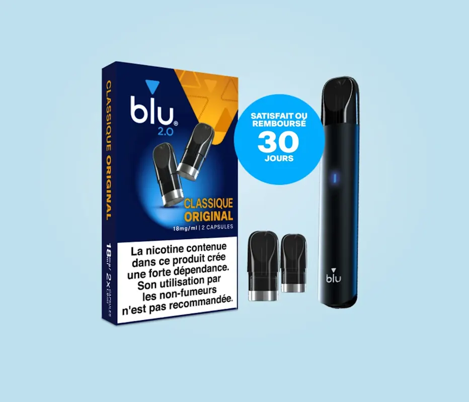 Cigarette électronique Blu : avis sur la gamme à capsules